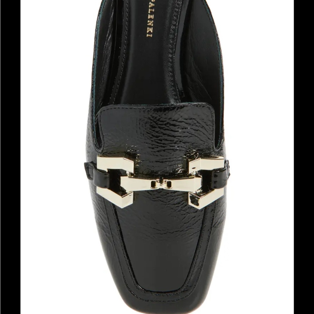 NEW $178 KOKO + Palenki Sagee Black Mule Slide Sandal 38 - Picture 2 of 7